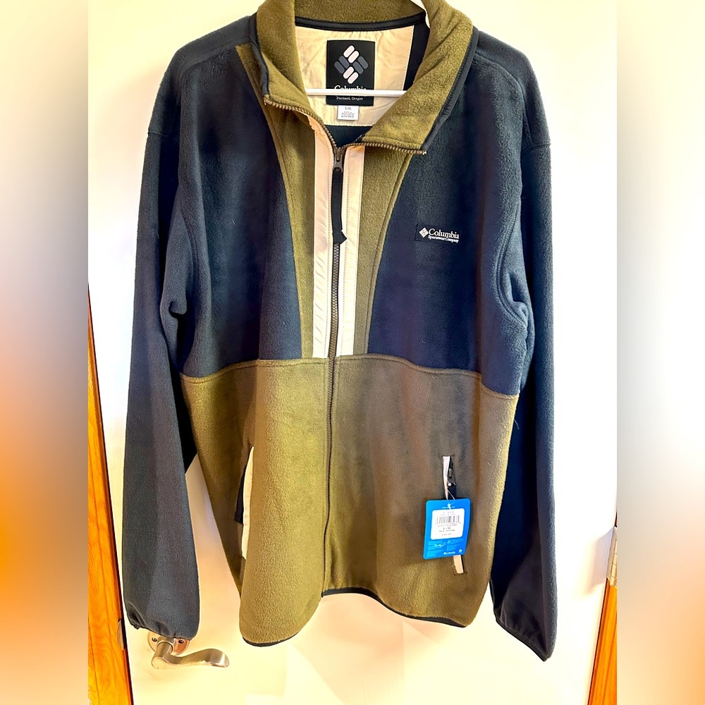 Columbia Back Bowl Full Zip Fleece